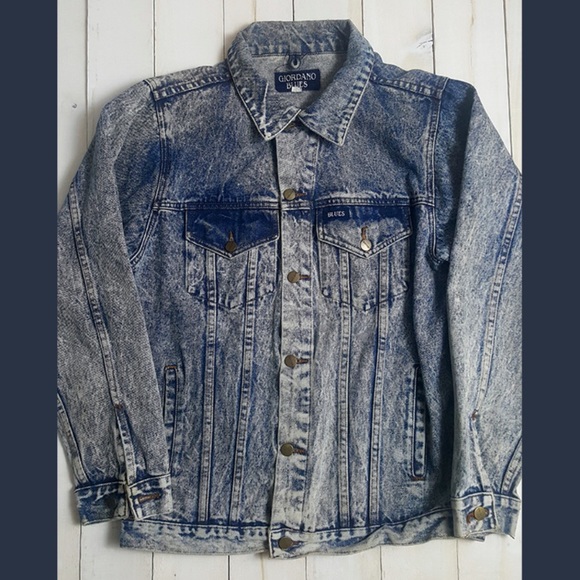 True Vintage Mens Stonewashed Jean Jacket Medium - Picture 1 of 4